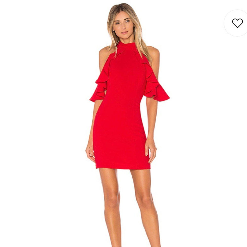Amanda uprichard red dress. Size small
